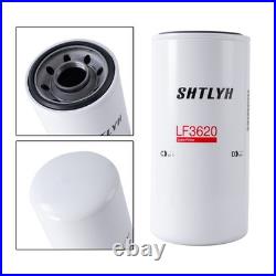 12X Lube Full-Flow Spin-On For Detroit Diesel Series 50 Series 60 engines LF3620