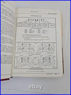 1966 GM Diesel 110 Engine Series Maintenance Book Detroit Diesel Series 71