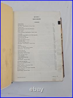1966 GM Diesel 110 Engine Series Maintenance Book Detroit Diesel Series 71