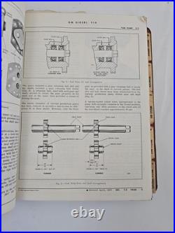 1966 GM Diesel 110 Engine Series Maintenance Book Detroit Diesel Series 71