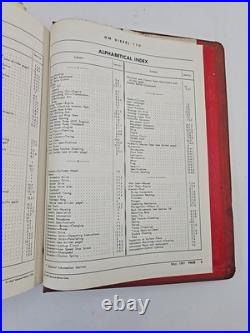 1966 GM Diesel 110 Engine Series Maintenance Book Detroit Diesel Series 71