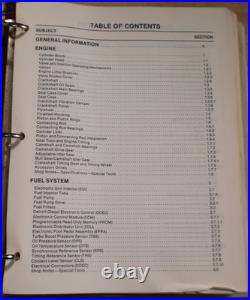 1987 Detroit Diesel Series 60 Engine Service Shop Repair Workshop Manual 6se483