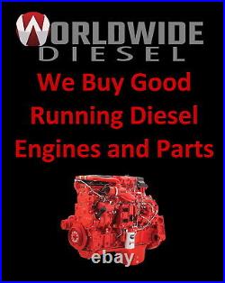 1992 Detroit Series 60 11.1 DDEC II Diesel Engine. 350HP, All Complete