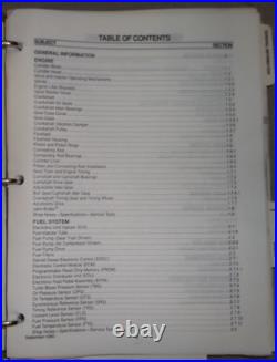 1993 Detroit Diesel Series 60 Engine Service Shop Repair Workshop Manual 6se483