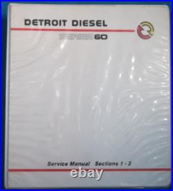1995 Detroit Diesel Series 60 Engine Service Shop Repair Workshop Manual 6se483