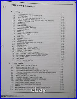 1996 Detroit Diesel Series 60 Engine Service Shop Repair Workshop Manual 6se483