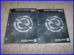 1999-2000 Detroit Diesel 11.1L 12.7L 60 Series Engine Shop Service Repair Manual