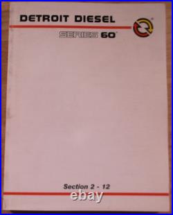 1999 Detroit Diesel Series 60 Engine Parts Manual Book Catalog Books Set
