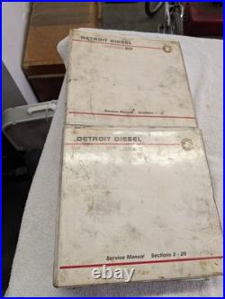 1999 Detroit Diesel Series 60 Engine Service Shop Repair Overhaul Manual 6se483