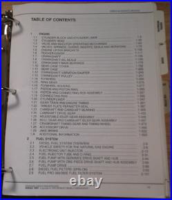 1999 Detroit Diesel Series 60 Engine Service Shop Repair Overhaul Manual 6se483