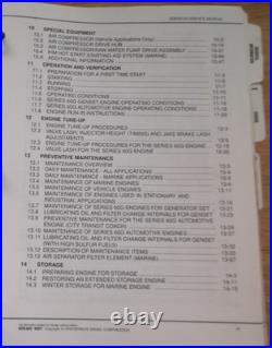 1999 Detroit Diesel Series 60 Engine Service Shop Repair Workshop Manual 6se483