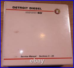 1999 Detroit Diesel Series 60 Engine Service Shop Repair Workshop Manual 6se483