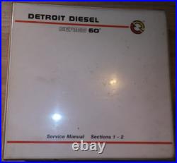 2000 Detroit Diesel Series 60 Engine Service Shop Repair Workshop Manual Book 1