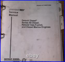 2000 Detroit Diesel Series 60 Engine Service Shop Repair Workshop Manual Book 1