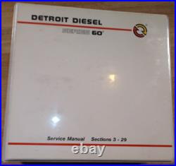 2002 Detroit Diesel Series 60 Engine Service Shop Repair Workshop Manual 6se483