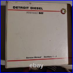 2004 Detroit Diesel Series 60 Service Manual 6SE483 Sections 1-29 Two Volumes
