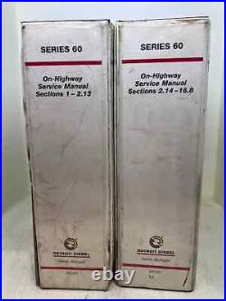 2005 DETROIT DIESEL SERIES 60 ENGINE SERVICE SHOP MANUAL 6SE483 Ships FREE