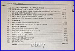 2005 Detroit Diesel Series 60 Engine Service Shop Repair Overhaul Manual 6se483