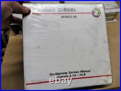 2005 Series 60 Detroit Diesel Service Manuals Plus DDEC 3 4 III IV Single ECM