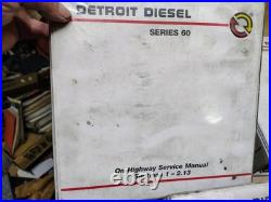 2005 Series 60 Detroit Diesel Service Manuals Plus DDEC 3 4 III IV Single ECM