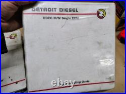 2005 Series 60 Detroit Diesel Service Manuals Plus DDEC 3 4 III IV Single ECM