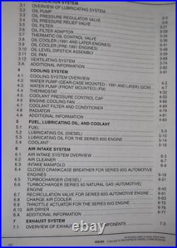 2006 Detroit Diesel Series 60 Engine Service Shop Repair Workshop Manual 6se483