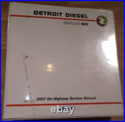 2007 Detroit Diesel Series 60 Engine Service Overhaul Repair Workshop Manual