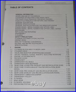 2011 Detroit Diesel Series 60 Engine Service Shop Repair Workshop Manual Set