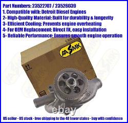 23522707 23526039 23522707 WATER PUMP FITS DETROIT DIESEL 50 60 Engine TRUCKS