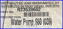23539602 Genuine Detroit Diesel Series 60 Water Pump OEM New