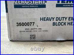 350-0077 Engine Block Heater For 2007 & Newer Detroit Diesel Series 60 C14 C15