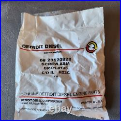 6 Pack Detroit Diesel Series 60 S60 Injector Adjusting Screw 23520820, 525-15944