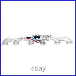 Aftermarket Pre EGR Manifold For 12.7L Detroit Diesel Series 60 23512897 Silver