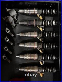 BOSCH FUEL INJECTOR SET For 2004-06 DETROIT DIESEL SERIES 60 N3 14.0L 0414703003