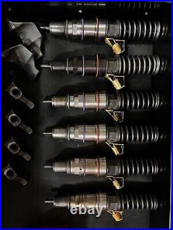 BOSCH FUEL INJECTOR SET For 2004-06 DETROIT DIESEL SERIES 60 N3 14.0L 0414703003