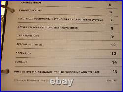 Clean Detroit Diesel Series 53 Engines Factory Service Shop O'haul Manual Set