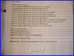 Clean Detroit Diesel Series 53 Engines Factory Service Shop O'haul Manual Set