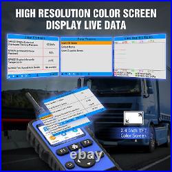 Code Reader for Detroit Diesel Series Truck Fault Light Computer Clear Reset