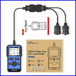 Code Reader for Detroit Diesel Series Truck Fault Light Computer Clear Reset