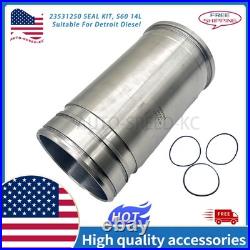 Cylinder Liner with Seals for DETROIT DIESEL Series 60 14L to match 23531250 Cylinder Liner with Seals for DETROIT DIESEL Series 60 14L to match 23531250