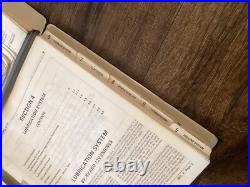 DETROIT DIESEL SERIES V-71 SERVICE MANUAL SET 1989 SECTIONS 1-3, 4-15 Free Ship