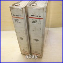 DETROIT DIESEL Series V-71 TRUCK ENGINE Shop Overhaul Manual repair service book