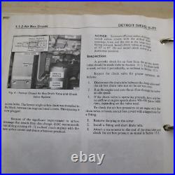 DETROIT DIESEL Series V-71 TRUCK ENGINE Shop Overhaul Manual repair service book