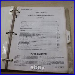 DETROIT DIESEL Series V-71 TRUCK ENGINE Shop Overhaul Manual repair service book