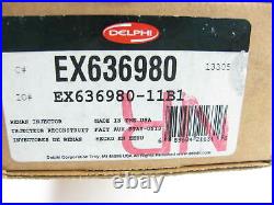 Delphi EX636980 DIESEL Fuel Injector DETROIT DIESEL Series 60 (NO CORE CHARGE)