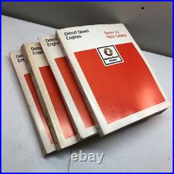Detroit Diesel 53 Series 2-53 3-53 4-53 Engine Parts Catalog Manual COMPLETE SET