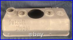 Detroit Diesel 53 Series Aluminum Valve Cover w- Oil Fill Hole, NOS 6v53 353