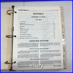 Detroit Diesel 53 Series Engine Service Repair Manual COMPLETE SET Sections 1-15 Detroit Diesel 53 Series Engine Service Repair Manual COMPLETE SET Sections 1-15