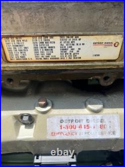 Detroit Diesel 60 Series, 12.7L Pancake configuration, Good runner with ECM