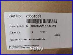 Detroit Diesel 60 Series ESD Air Shutdown Valve 4 Inlet 24 Volt 23561653
